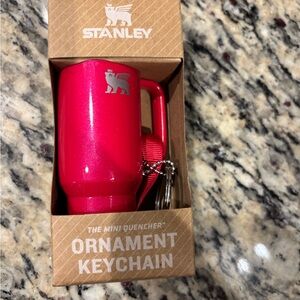 Stanley Red Keychain Accessory